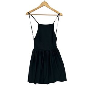 Fancyinn Halter Dress NWT Womens Size M Party Cocktail Goth Whimsigothth Minimal